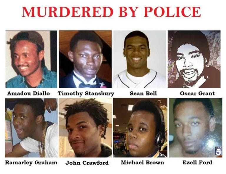 Murdered by police