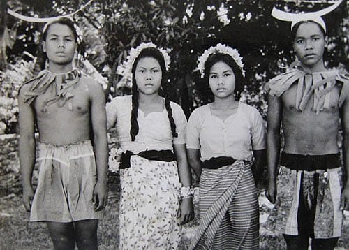 Car Nicobar Island tribe
