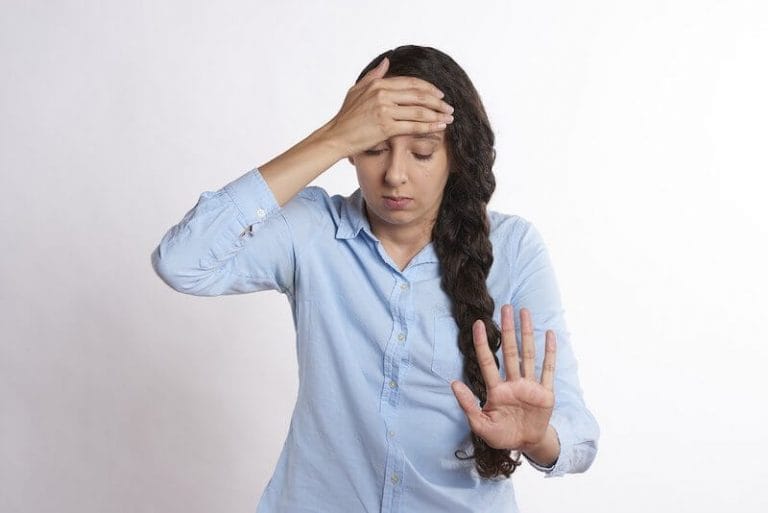 Worried girl
