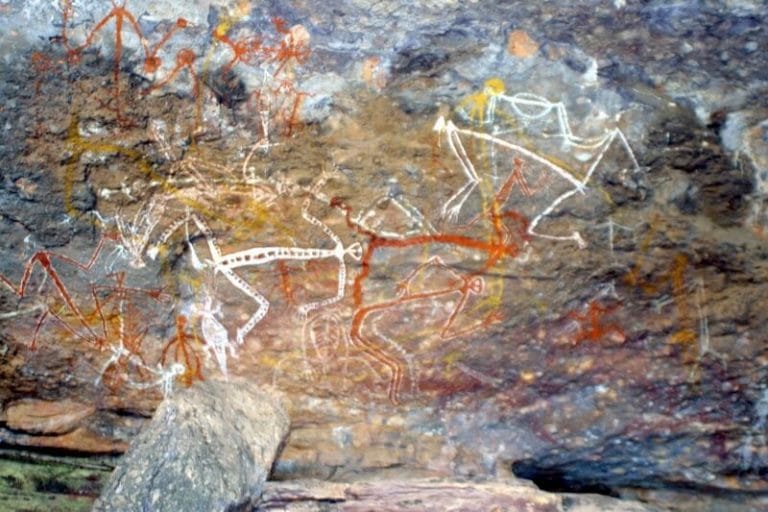 aboriginal rock painting