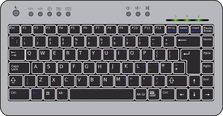 keyboard QWERTY