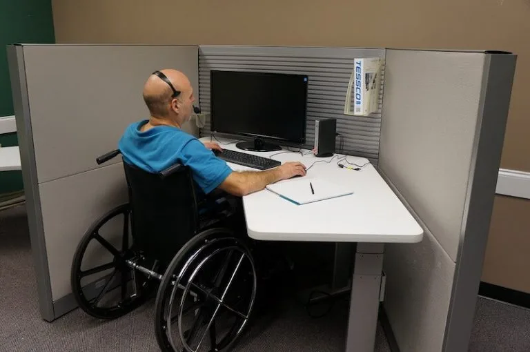 call center disabled veteran