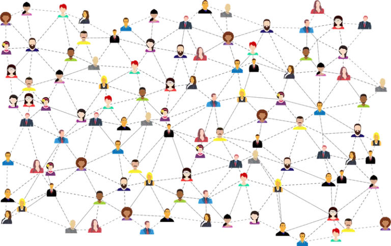 social media network of people